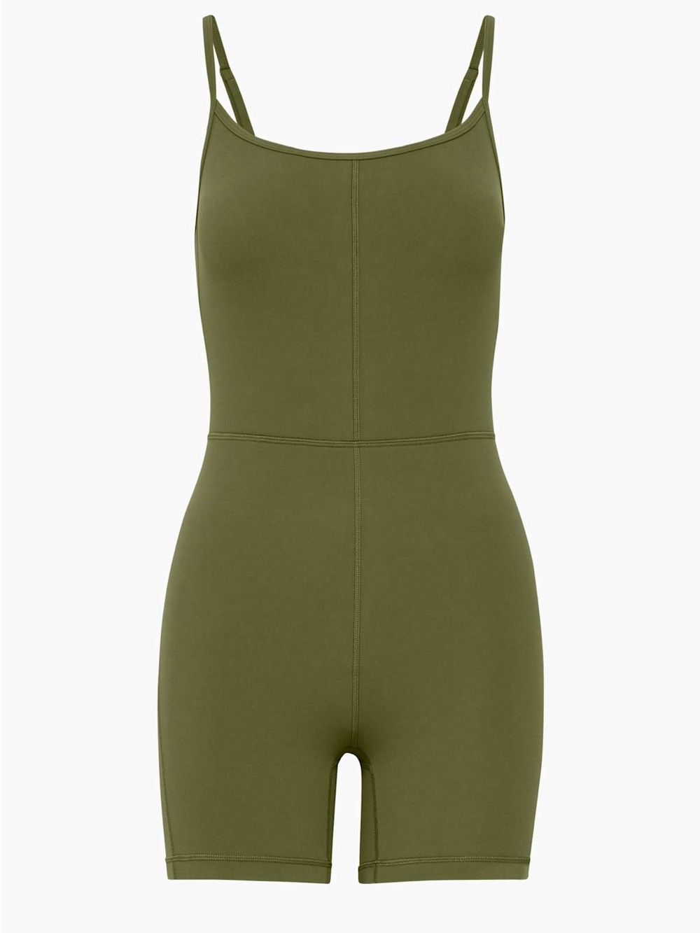 Aritzia Golden Butter Divinity 5” Romper - Green - Medium
